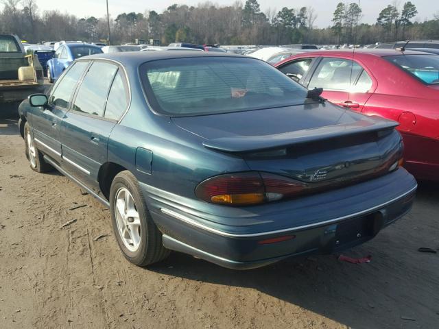 1G2HX52K6XH213495 - 1999 PONTIAC BONNEVILLE GREEN photo 3