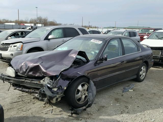 1HGCD5603VA236764 - 1997 HONDA ACCORD SE PURPLE photo 2