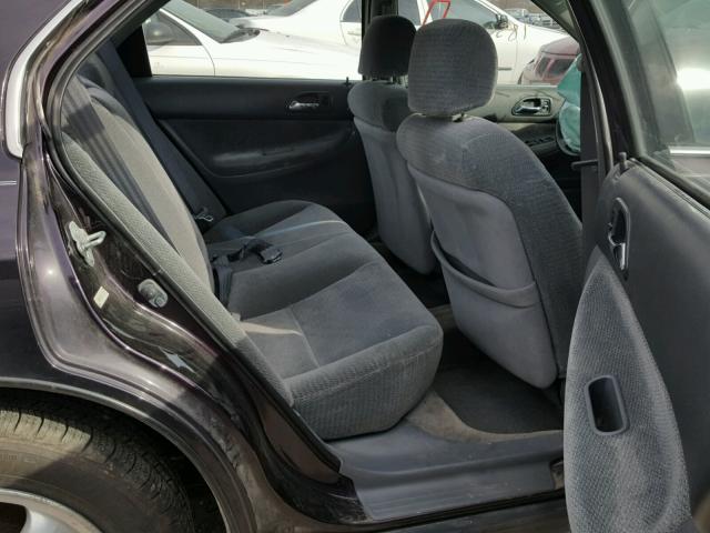 1HGCD5603VA236764 - 1997 HONDA ACCORD SE PURPLE photo 6