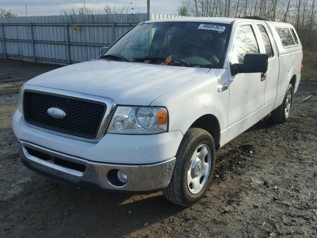 1FTPX12V17FA01495 - 2007 FORD F150 WHITE photo 2