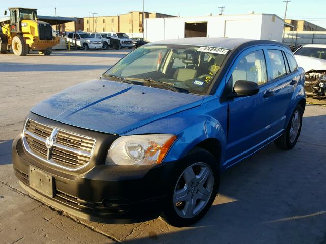 1B3HB48B68D548567 - 2008 DODGE CALIBER SX BLUE photo 2