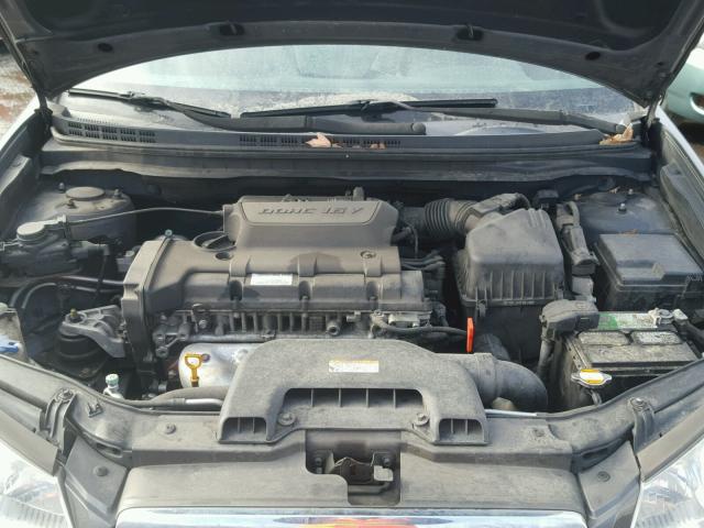 KMHDU46D58U489552 - 2008 HYUNDAI ELANTRA GL GRAY photo 7