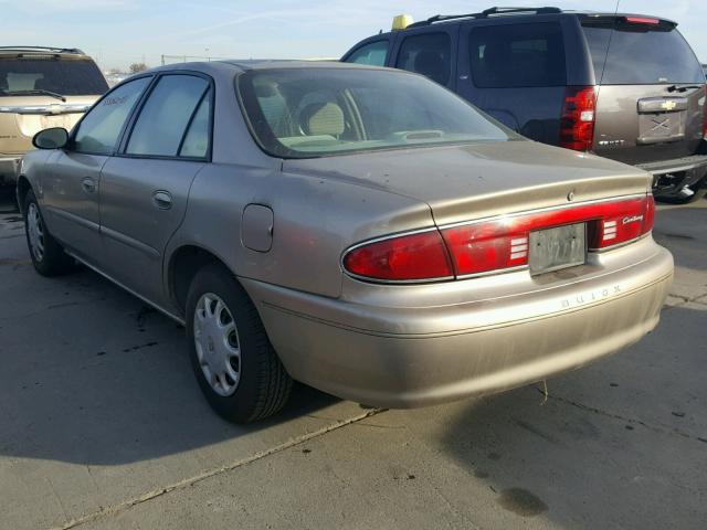 2G4WS52J931263213 - 2003 BUICK CENTURY CU TAN photo 3