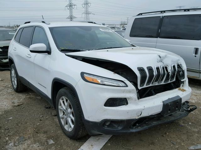 1C4PJLCB5EW162771 - 2014 JEEP CHEROKEE L WHITE photo 1