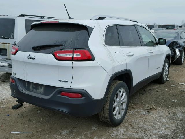 1C4PJLCB5EW162771 - 2014 JEEP CHEROKEE L WHITE photo 4