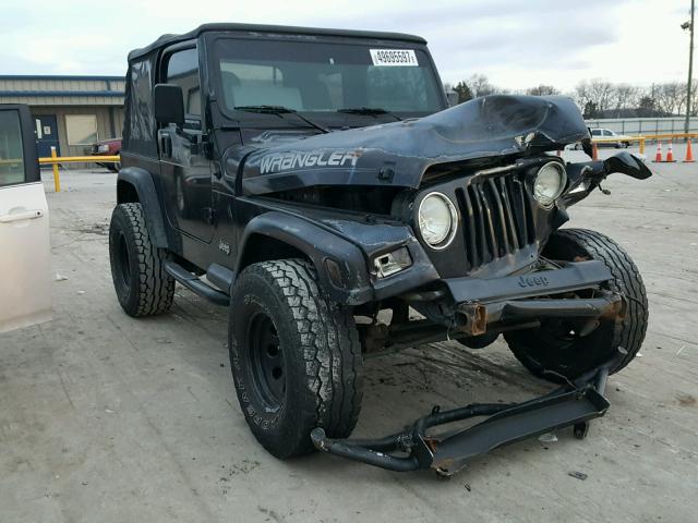 1J4FY29P9VP477937 - 1997 JEEP WRANGLER / BLACK photo 1