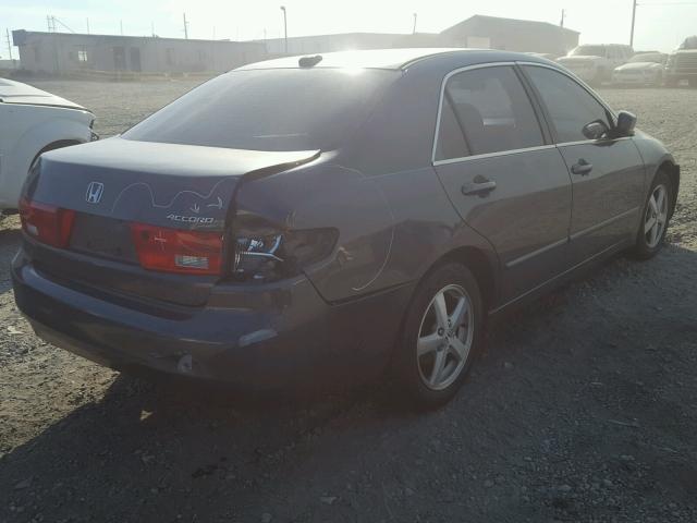 1HGCM56855A091149 - 2005 HONDA ACCORD EX GRAY photo 4