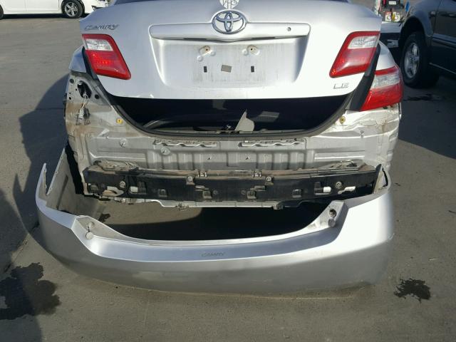 4T1BE46K29U394984 - 2009 TOYOTA CAMRY BASE SILVER photo 9