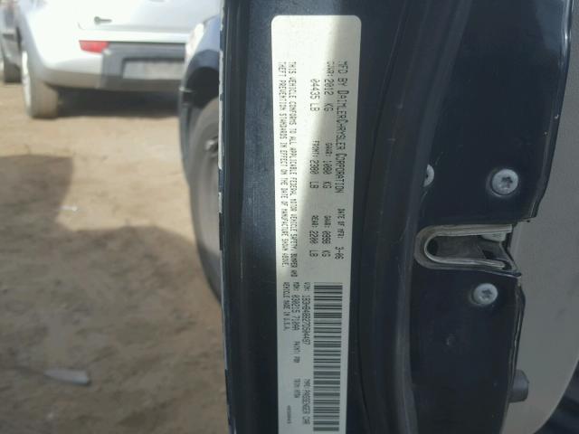 1B3HB48B27D504497 - 2007 DODGE CALIBER SX BLUE photo 10