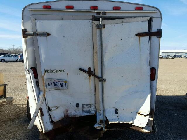 5NHUVS2124W036308 - 2004 VALU TRAILER WHITE photo 6