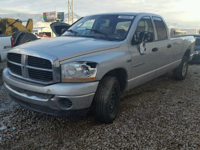 1D7HU18256J130352 - 2006 DODGE RAM 1500 S SILVER photo 2