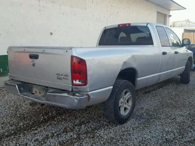 1D7HU18256J130352 - 2006 DODGE RAM 1500 S SILVER photo 4