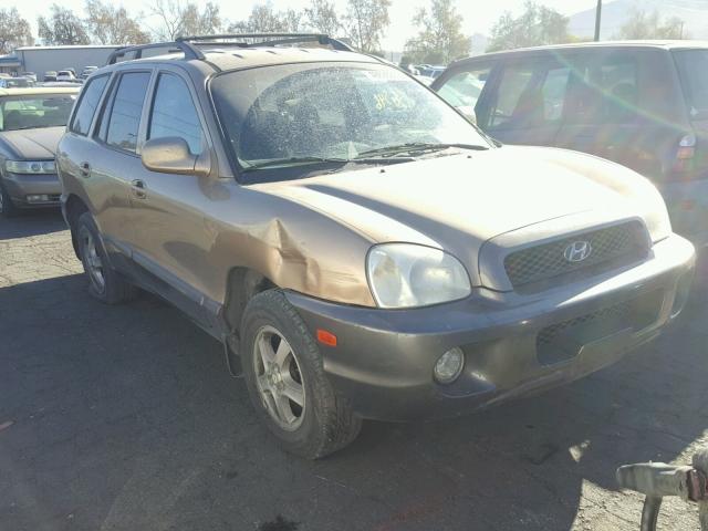 KM8SC13D42U313581 - 2002 HYUNDAI SANTA FE G BROWN photo 1