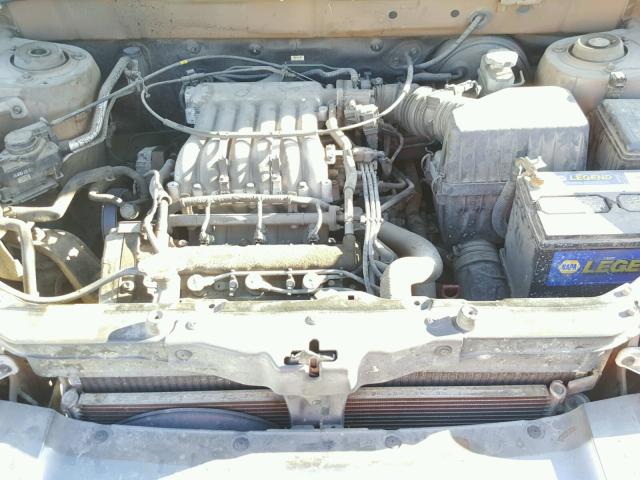 KM8SC13D42U313581 - 2002 HYUNDAI SANTA FE G BROWN photo 7