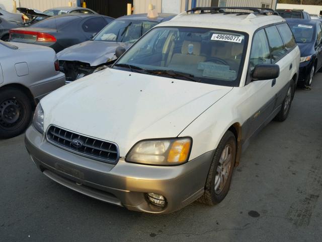 4S3BH675737607076 - 2003 SUBARU LEGACY OUT CREAM photo 2