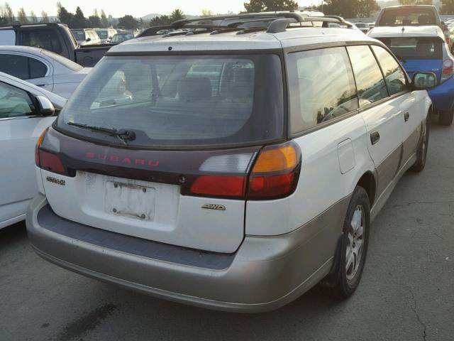 4S3BH675737607076 - 2003 SUBARU LEGACY OUT CREAM photo 4