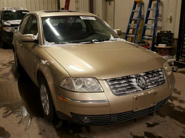 WVWPD23B02P122704 - 2002 VOLKSWAGEN PASSAT GLS BROWN photo 1