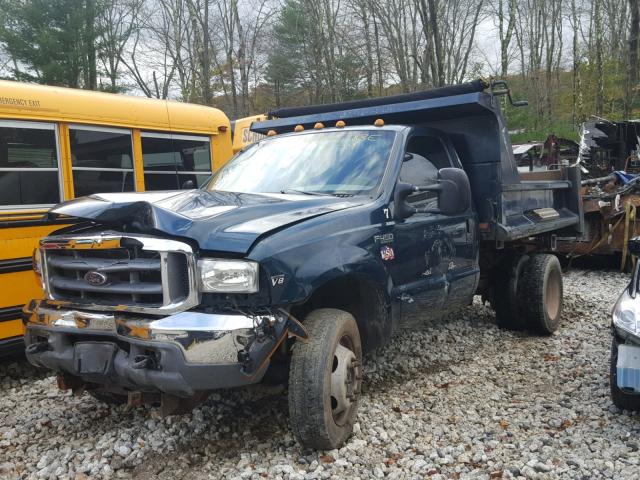 1FDXF47F5XEA30425 - 1999 FORD F450 SUPER BLUE photo 2