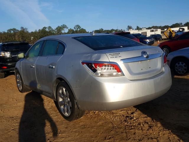 1G4GC5EDXBF276051 - 2011 BUICK LACROSSE C SILVER photo 3