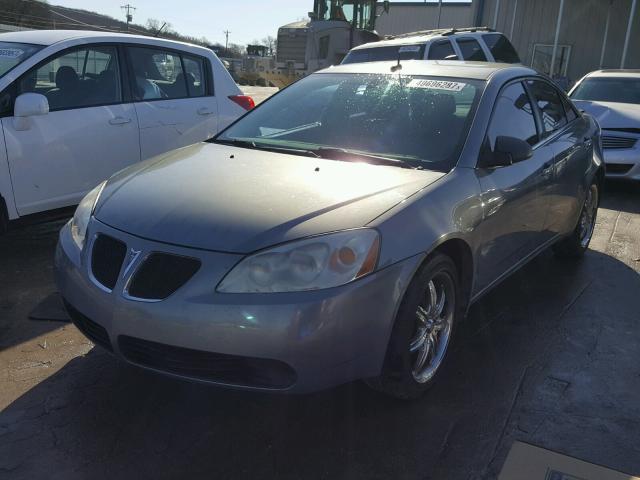 1G2ZF57B984309226 - 2008 PONTIAC G6 VALUE L BLUE photo 2