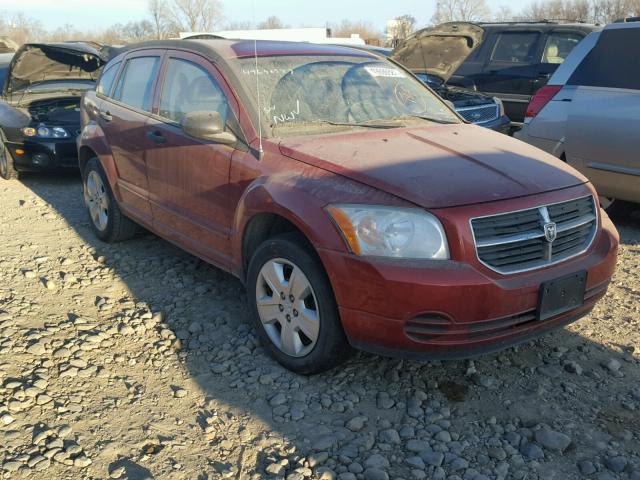 1B3HB48B17D517368 - 2007 DODGE CALIBER SX ORANGE photo 1