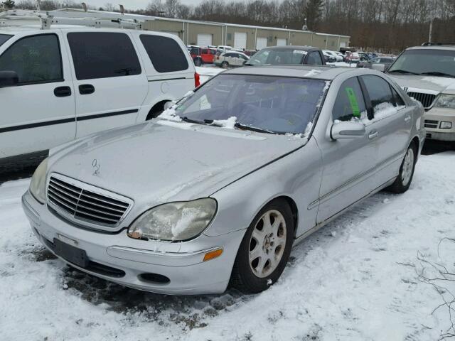 WDBNG75J21A216079 - 2001 MERCEDES-BENZ S 500 SILVER photo 2
