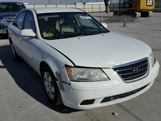 5NPET4AC1AH584846 - 2010 HYUNDAI SONATA GLS WHITE photo 1