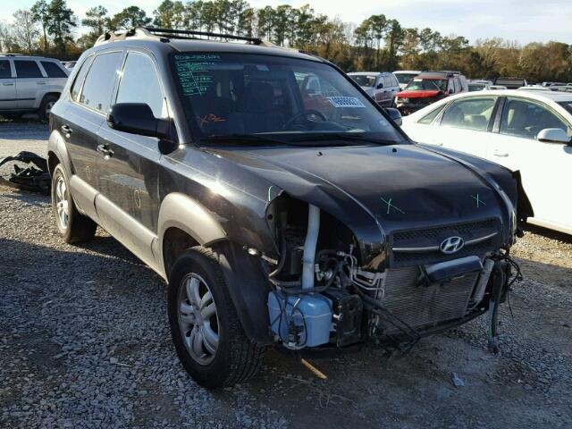 KM8JN12DX7U625175 - 2007 HYUNDAI TUCSON SE BLACK photo 1