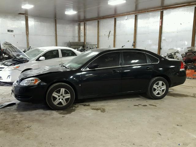 2G1WB58K389223943 - 2008 CHEVROLET IMPALA LS BLACK photo 9