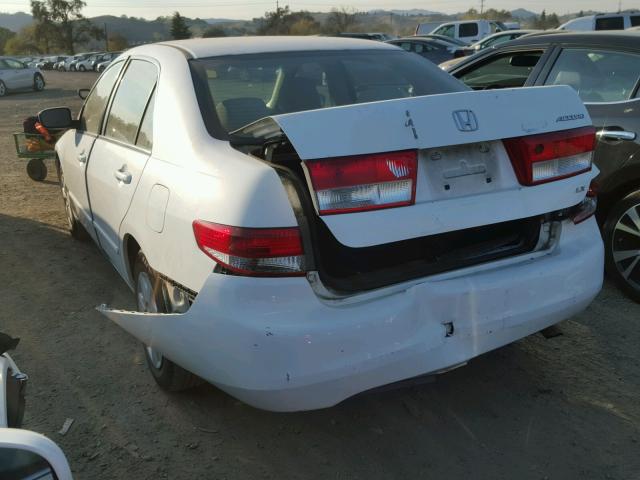 JHMCM56334C032699 - 2004 HONDA ACCORD LX WHITE photo 3