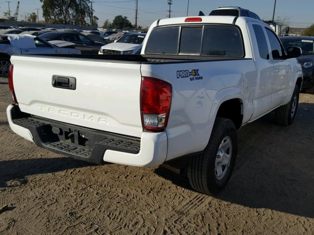 5TFRX5GN8HX080233 - 2017 TOYOTA TACOMA ACC WHITE photo 4