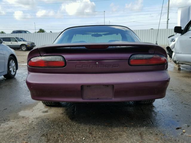 2G1FP22K3T2100542 - 1996 CHEVROLET CAMARO BAS PURPLE photo 10