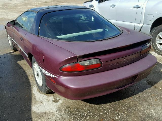 2G1FP22K3T2100542 - 1996 CHEVROLET CAMARO BAS 紫色 照片 3