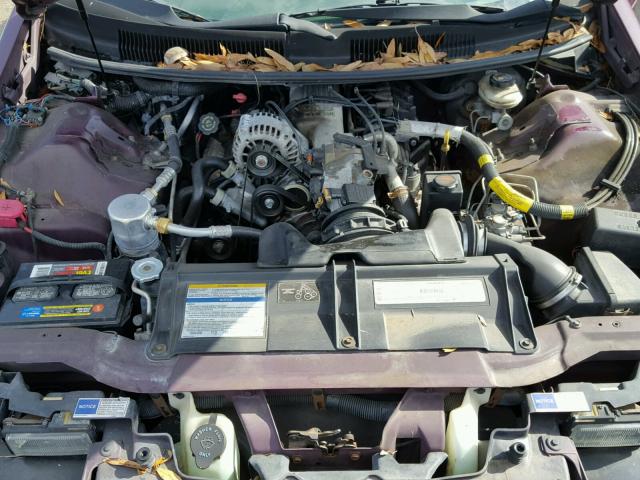 2G1FP22K3T2100542 - 1996 CHEVROLET CAMARO BAS 紫色 照片 7