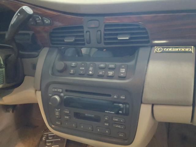 1G6KD54YX2U185408 - 2002 CADILLAC DEVILLE TAN photo 9