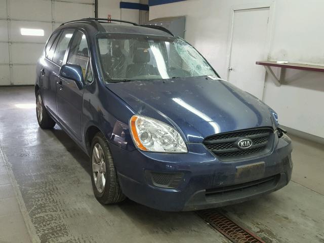 KNAFG526387164329 - 2008 KIA RONDO LX BLUE photo 1