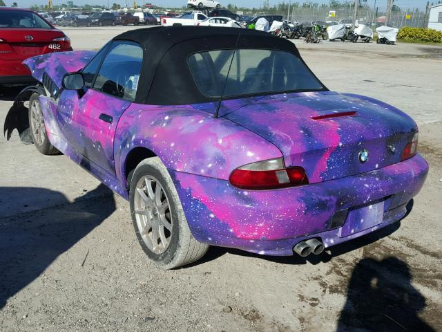 WBACH9342YLG18262 - 2000 BMW Z3 2.3 PURPLE photo 3