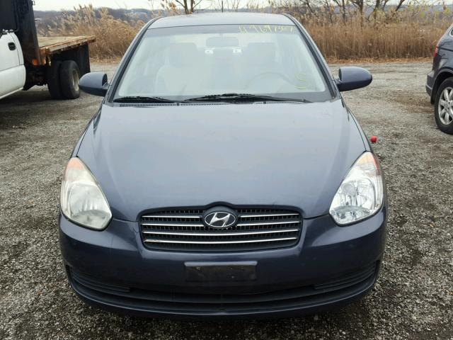 KMHCN46CX8U262258 - 2008 HYUNDAI ACCENT GLS BLUE photo 9