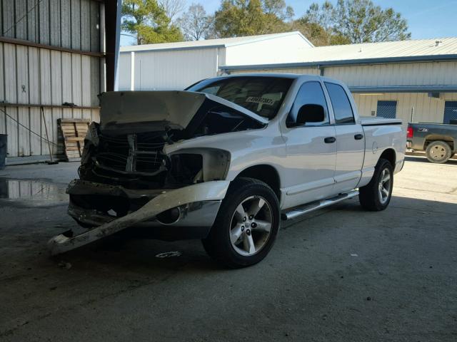 1D7HA18207S132224 - 2007 DODGE RAM 1500 S WHITE photo 2