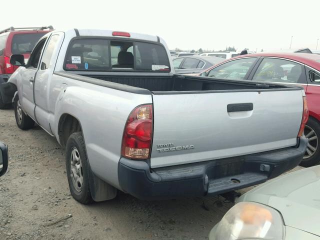 5TETX22N86Z186019 - 2006 TOYOTA TACOMA ACC SILVER photo 3