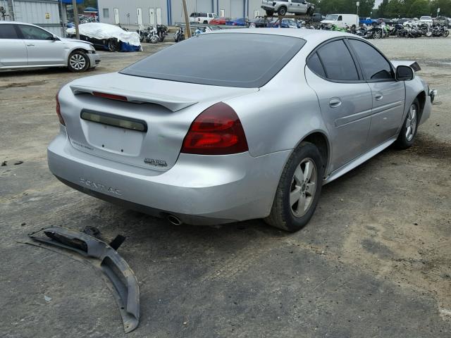2G2WP522851195217 - 2005 PONTIAC GRAND PRIX ვერცხლისფერი ფოტო 4