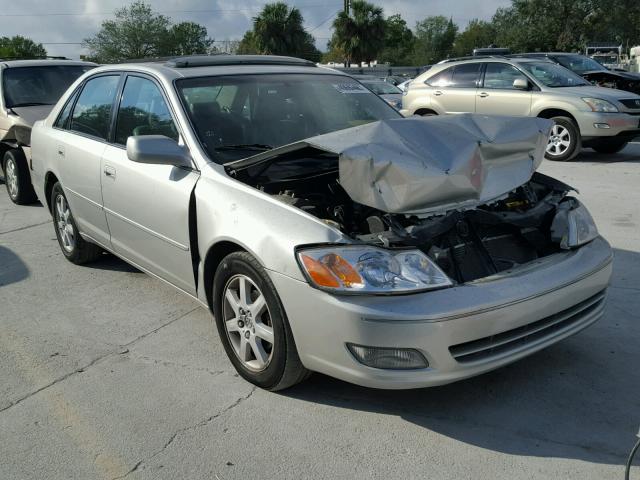 4T1BF28B3YU071167 - 2000 TOYOTA AVALON XL SILVER photo 1