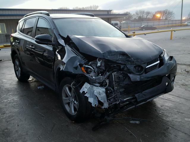 2T3WFREV8DW069747 - 2013 TOYOTA RAV4 XLE BLACK photo 1