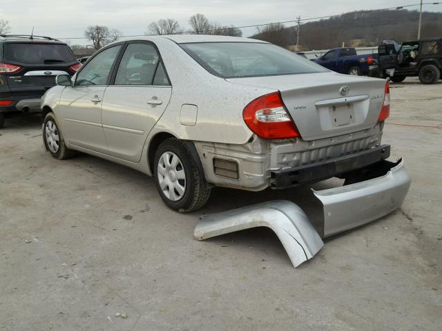 4T1BE32KX4U896621 - 2004 TOYOTA CAMRY LE ვერცხლისფერი ფოტო 3