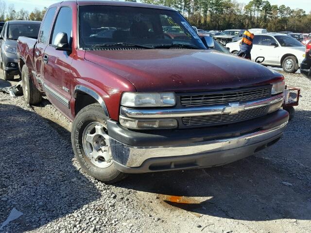 2GCEC19V211155382 - 2001 CHEVROLET SILVERADO RED photo 1