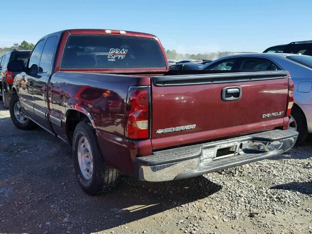 2GCEC19V211155382 - 2001 CHEVROLET SILVERADO RED photo 3