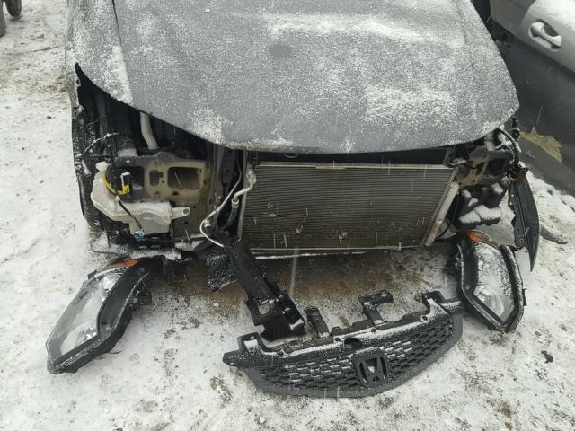 2HGFG3B86CH545065 - 2012 HONDA CIVIC EX GRAY photo 9