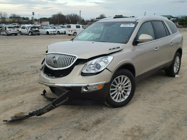 5GAER23D69J212058 - 2009 BUICK ENCLAVE CX BEIGE photo 2