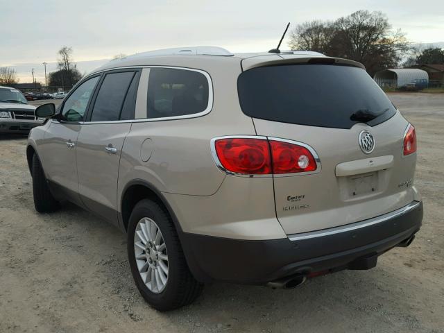 5GAER23D69J212058 - 2009 BUICK ENCLAVE CX BEIGE photo 3