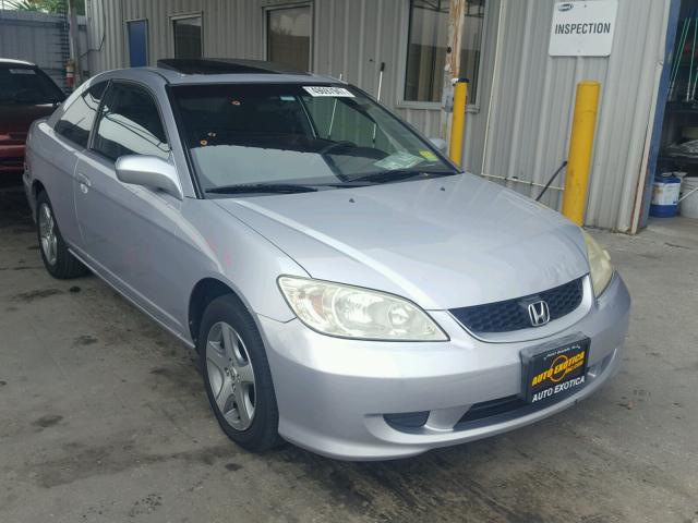 1HGEM21914L069367 - 2004 HONDA CIVIC EX GRAY photo 1